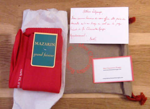 Colis Mes Chaussettes Rouges