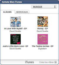MyiTunes Widget MyiTunes Widget